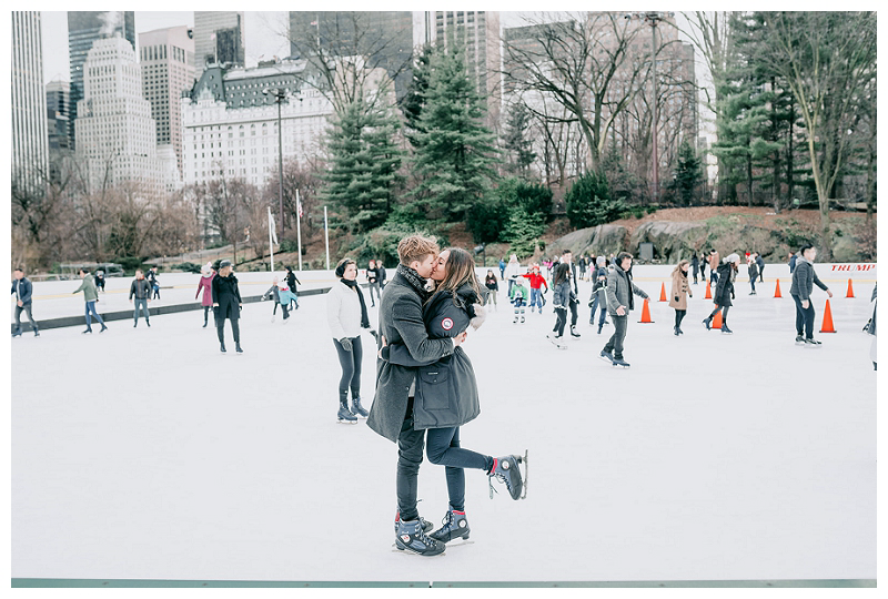 Central Park ice skating proposal