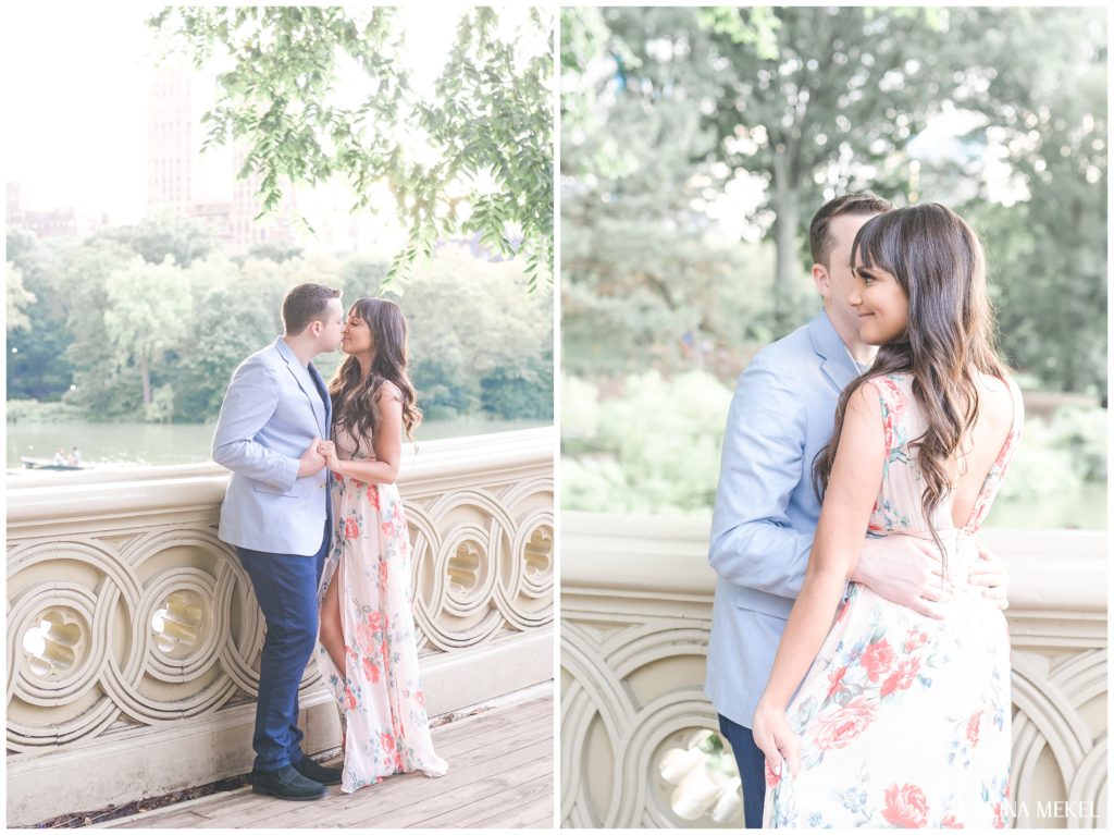 nyc central park engagement photographer 
