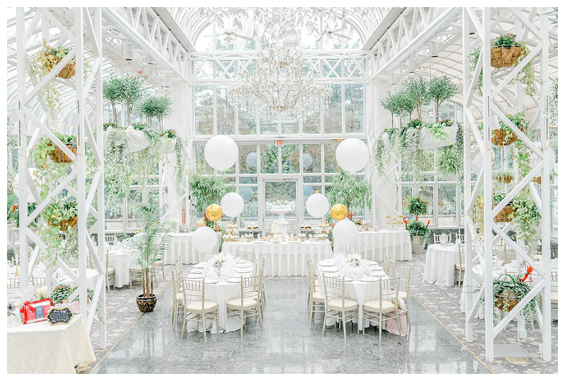 Madison Hotel bridal shower with a garden tea theme captured by best NJ bridal shower photographer Karina Mekel