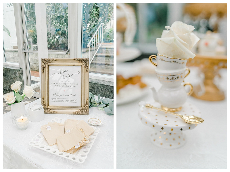 bridal tea decor for morristown bridal shower