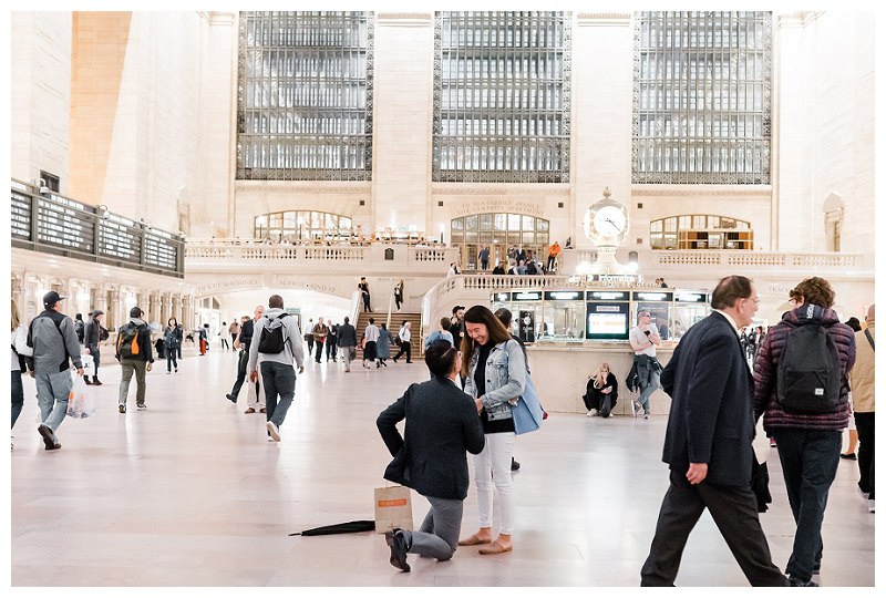 Grand Central Station proposal captured by NYC proposal photographer Karina Mekel