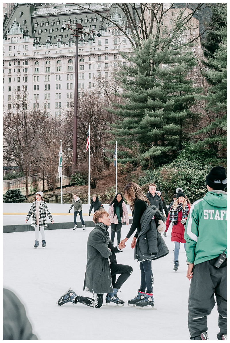 NYC ice skating proposal