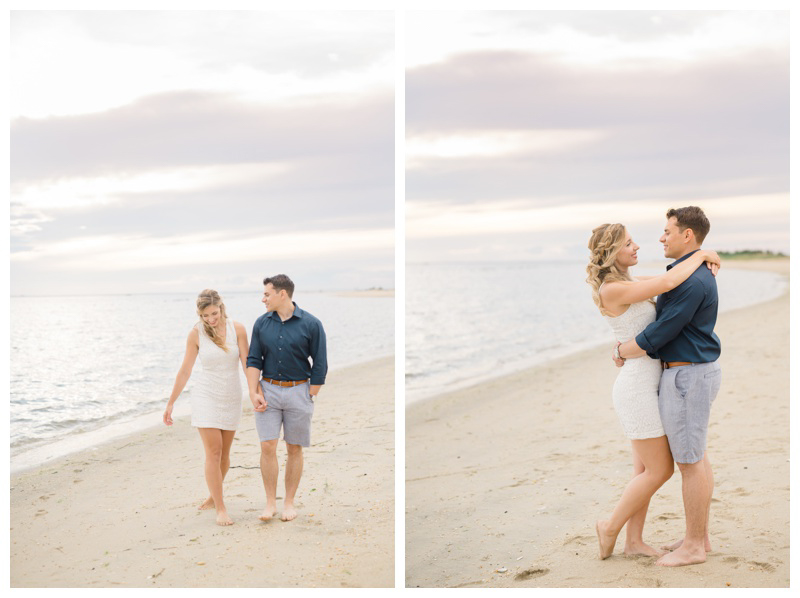 What to wear for beach engagement photos in summer